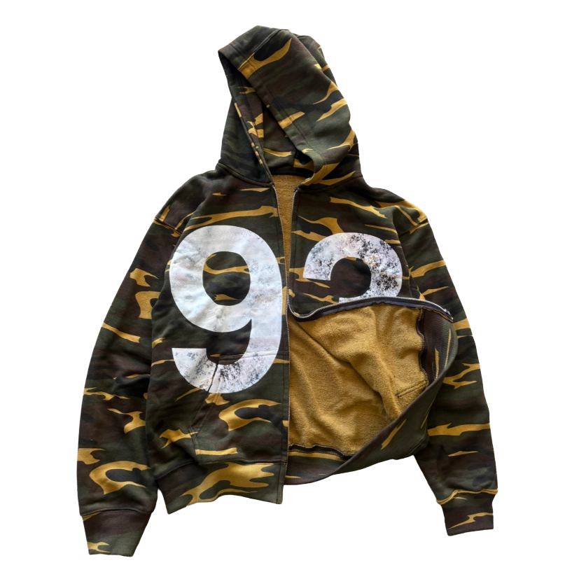 93 Camo Zipup