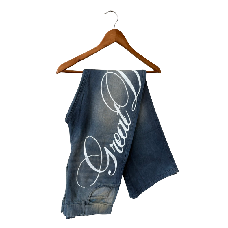 GDUSA Calligraphy Denim